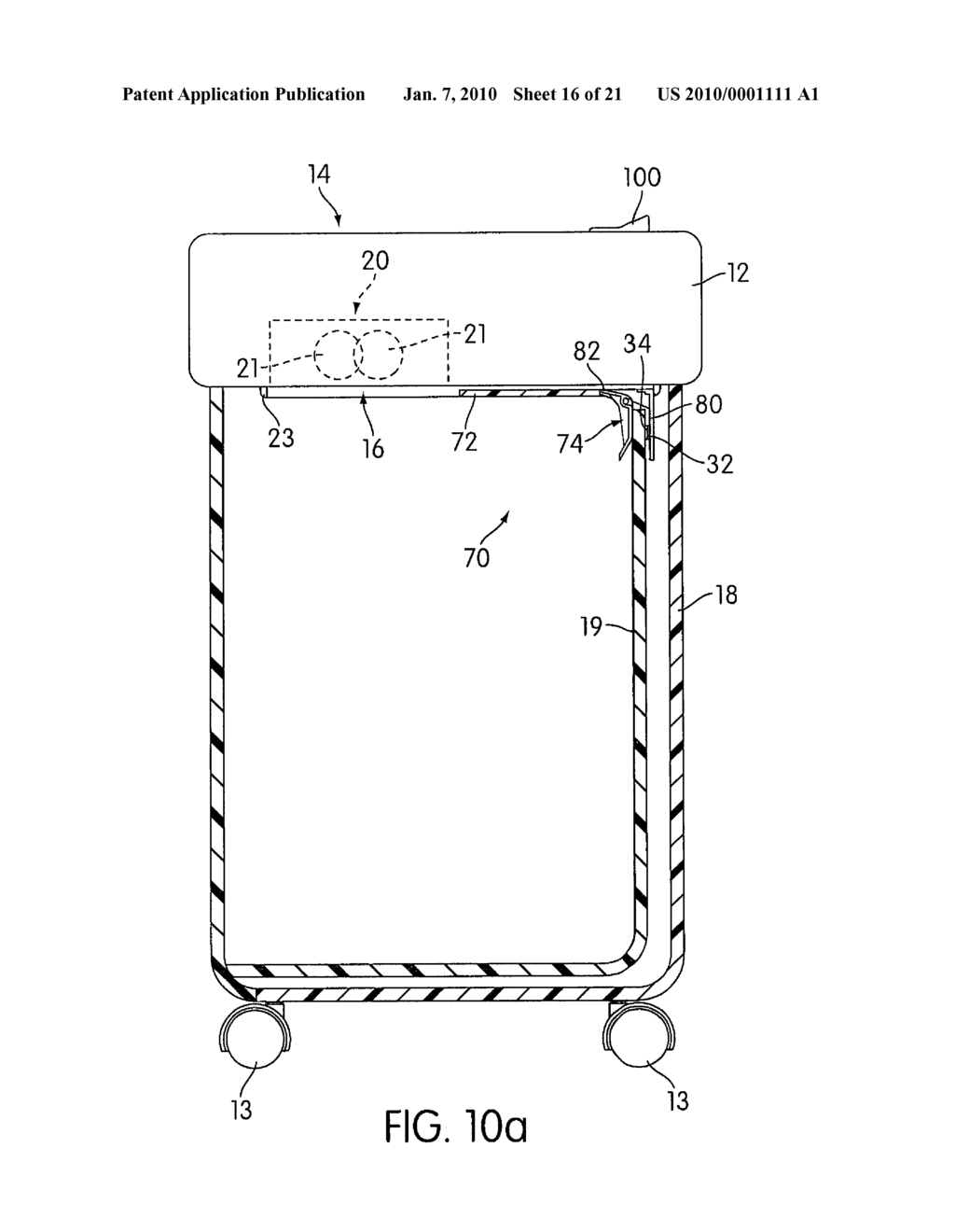 UNDERSIDE PARTICLE FLAP FOR SHREDDER - diagram, schematic, and image 17