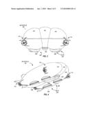 Retracting Air Cushioned Landing System for Air Vehicles diagram and image