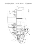 STORAGE COMPARTMENT FOR THE NOSE GEAR OF AN AIRCRAFT diagram and image