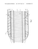 AIRPLANE HAVING A FUSELAGE SHELL AND A FLOOR STRUCTURE diagram and image