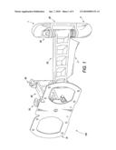 Cam lock for cantilever mounting device diagram and image