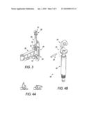 Cam lock for cantilever mounting device diagram and image