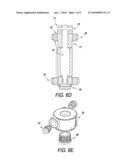 Cam lock for cantilever mounting device diagram and image