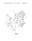 Cam lock for cantilever mounting device diagram and image