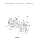 Cam lock for cantilever mounting device diagram and image