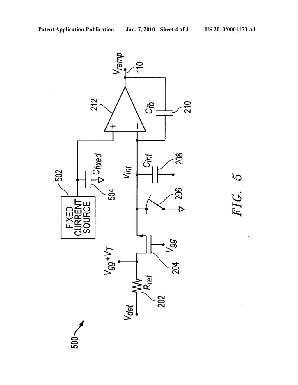 In-cell current subtraction for infrared detectors - diagram, schematic, and image 05