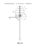 Vertical Shaft Type Windmill with Arcuate Hook Shaped Vane Blades diagram and image