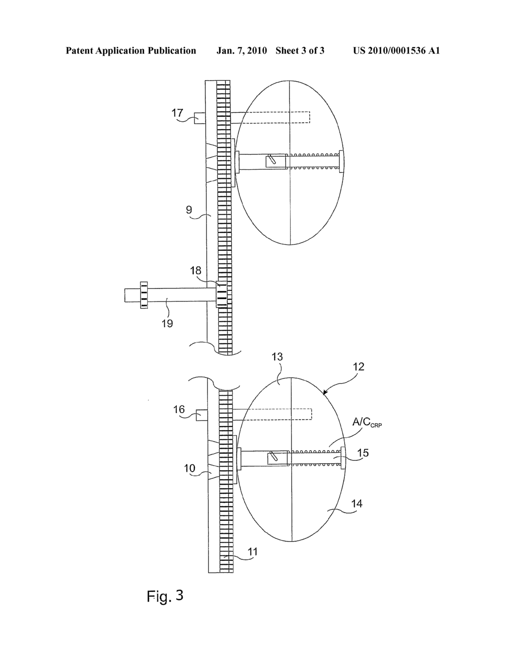 METHOD AND APPARATUS FOR GENERATING MOTION OF A SERIES OF HOLLOW ELEMENTS IN A FLUID ENVIRONMENT - diagram, schematic, and image 04