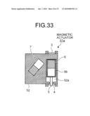 MAGNETIC ACTUATOR, MAGNETIC ACTUATOR OPERATING METHOD, AND CAPSULE ENDOSCOPE USING THE SAME diagram and image