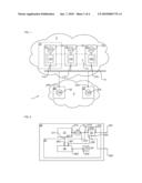 NETWORK AND METHOD FOR SETTING A TIME-BASE OF A NODE IN THE NETWORK diagram and image