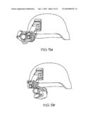 Helmet mounted modular night vision enhancement apparatus diagram and image