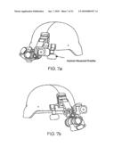 Helmet mounted modular night vision enhancement apparatus diagram and image