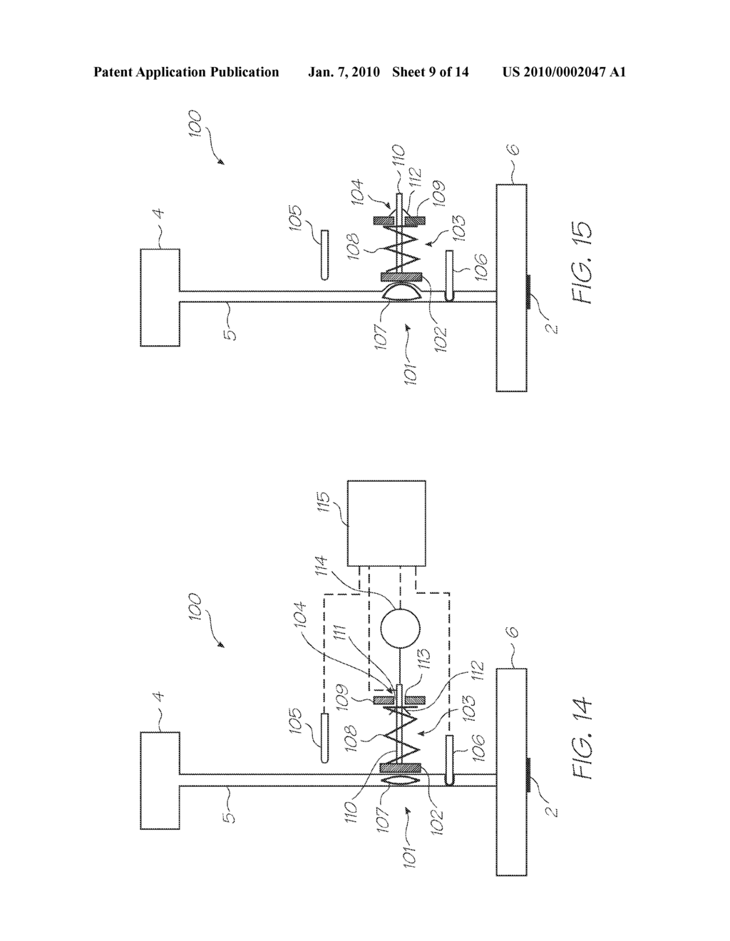 PRINTHEAD PURGING SYSTEM WITH HAMMER ACTION - diagram, schematic, and image 10