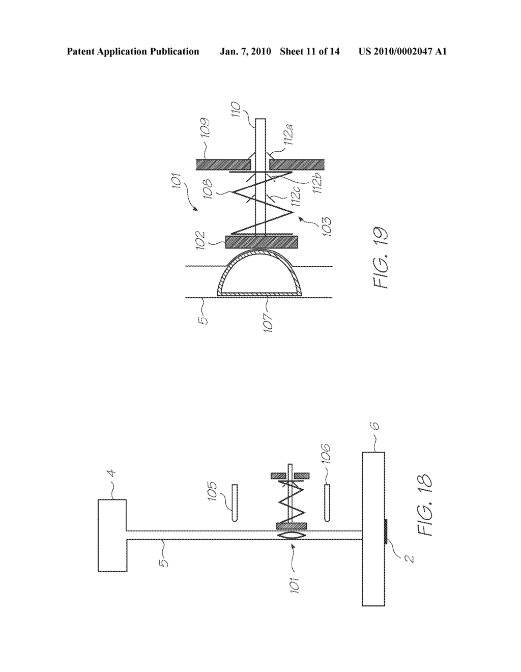 PRINTHEAD PURGING SYSTEM WITH HAMMER ACTION - diagram, schematic, and image 12