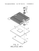 HEAT DISSIPATION DEVICE AND METHOD FOR MOUNTING THE SAME diagram and image