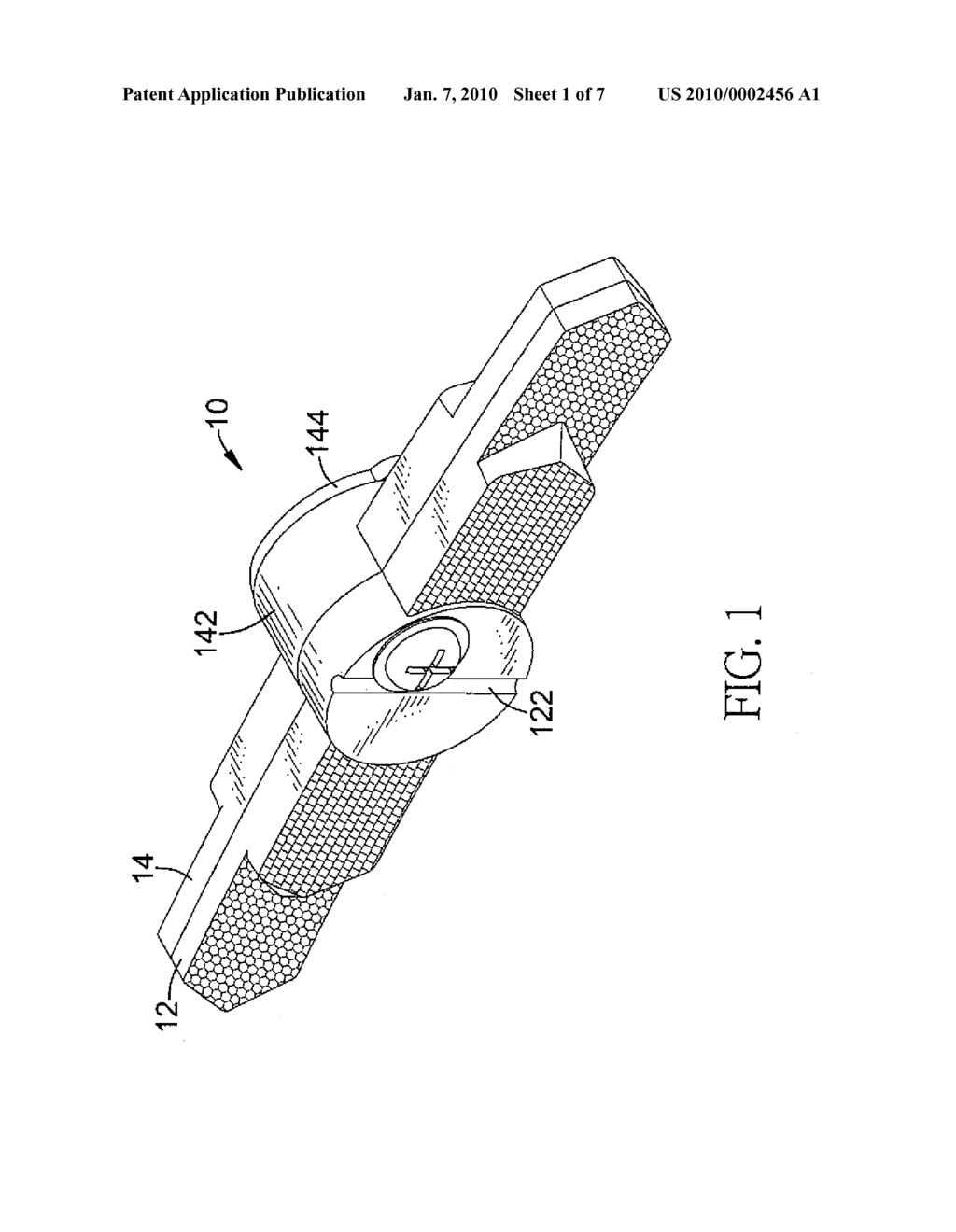 Bicycle Reflector - diagram, schematic, and image 02