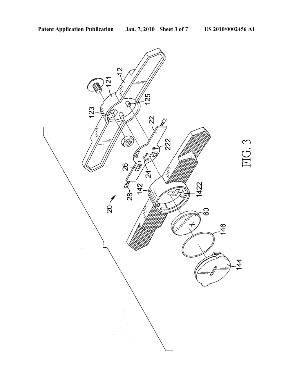 Bicycle Reflector - diagram, schematic, and image 04