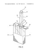 Candy dispenser with hard candy dipping pop diagram and image