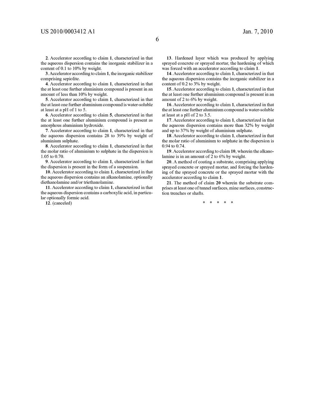 Stable Sprayed Concrete Accelerator Dispersion Having A High Active Substance Content - diagram, schematic, and image 07