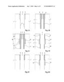 METHOD FOR PROCESSING PORTIONS OF WALLS OF AN OPENING FORMED IN A SILICON SUBSTRATE diagram and image