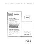 System for displaying an integrated on-screen product tour on a display diagram and image