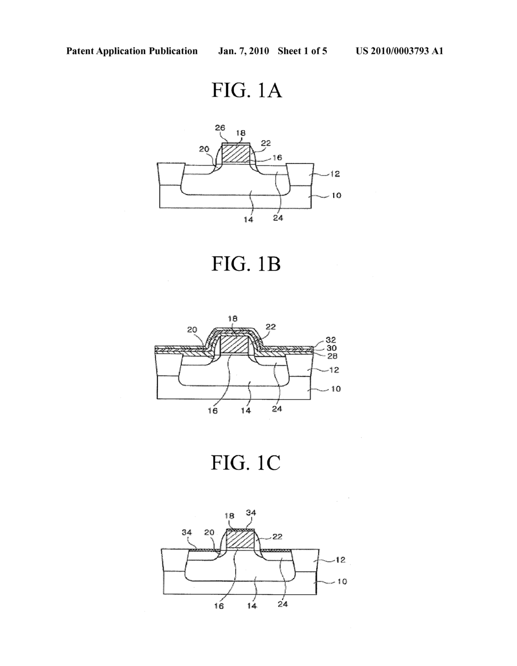 METHOD FOR FORMING SILICIDE IN SEMICONDUCTOR DEVICE - diagram, schematic, and image 02