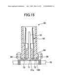 Surface mount coaxial connector assembly diagram and image