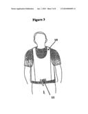 Exercise apparatus and apparel diagram and image