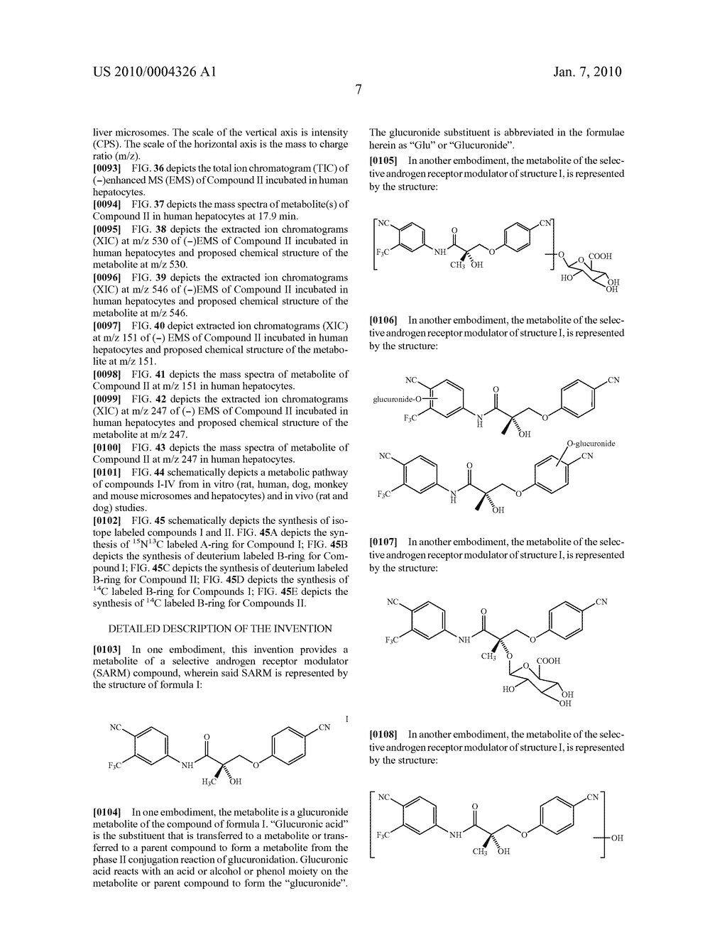 METABOLITES OF SELECTIVE ANDROGEN RECEPTOR MODULATORS AND METHODS OF USE THEREOF - diagram, schematic, and image 56