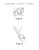 METHOD FOR PRODUCING A BONE PROSTHESIS OR A PRE-IMPLANT SIMULATION, AND EQUIPMENT USED diagram and image