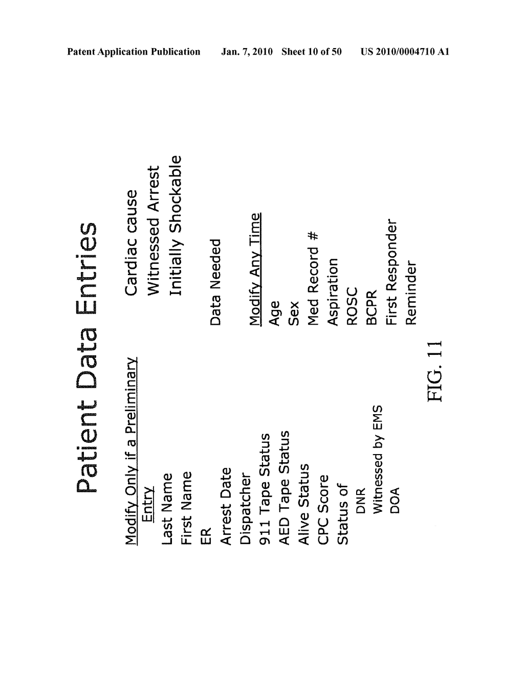 CPR ANALYSIS SYSTEM AND METHOD - diagram, schematic, and image 11