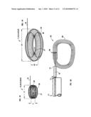 Mechanical apparatus and method for artificial disc replacement diagram and image