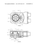 Radial release device diagram and image