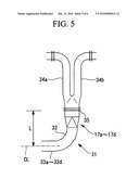 PULVERIZED COAL CONCENTRATION ADJUSTMENT APPARATUS AND PULVERIZED COAL COMBUSTION BOILER diagram and image