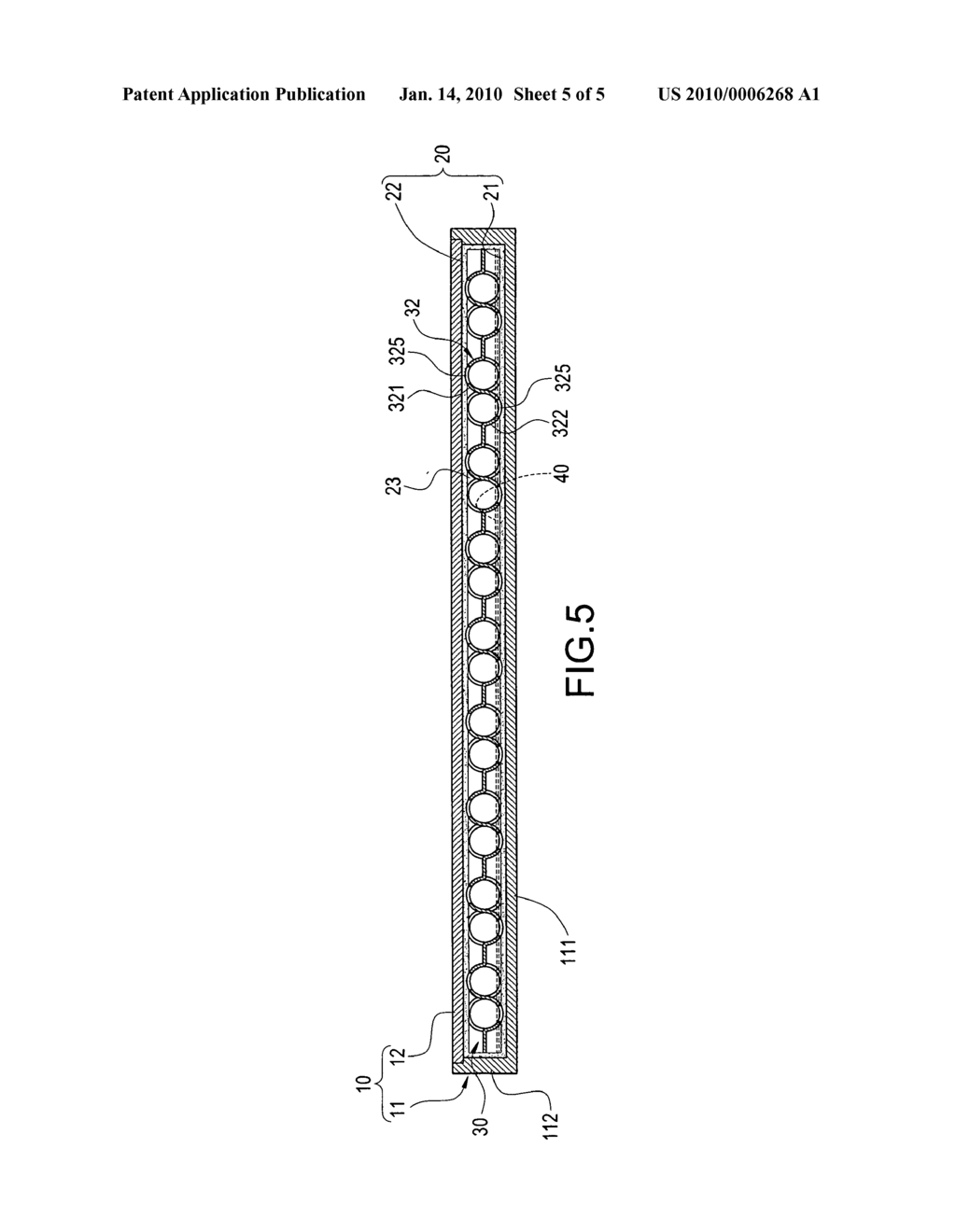 VAPOR CHAMBER AND SUPPORTING STRUCTURE OF THE SAME - diagram, schematic, and image 06