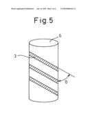 EXPANDABLE ELECTRIC CORD AND PRODUCTION METHOD THEREOF diagram and image