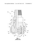 INFILTRATED, MACHINED CARBIDE DRILL BIT BODY diagram and image