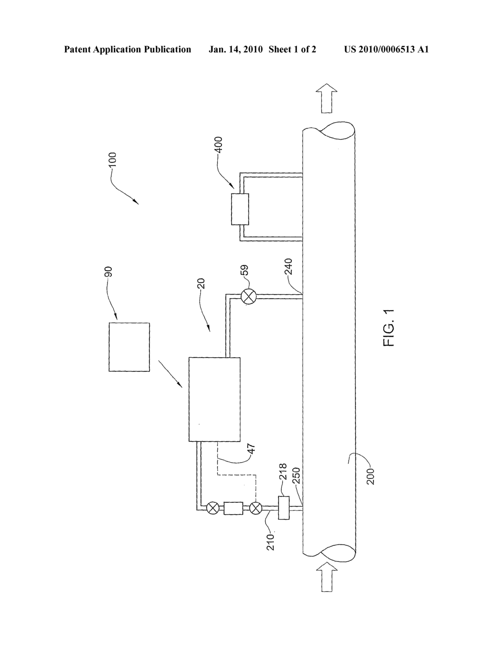 METHOD, DEVICE AND SYSTEM FOR WATER TREATMENT - diagram, schematic, and image 02