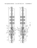 SYSTEM, METHOD AND APPARATUS FOR EASER RAIL THAT MATES WITH THE UNCUT WEB OF A RUNNING RAIL diagram and image