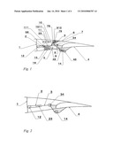 Advanced Trailing Edge Control Surface on the Wing of an Aircraft diagram and image