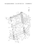 Supporting Structure Having Function of Rod-Linkage Latching diagram and image