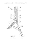 Material support apparatus diagram and image