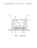 Method for making lens modules and lens module made thereby diagram and image