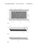 Device for use in the manufacture of fiber-reinforced components diagram and image