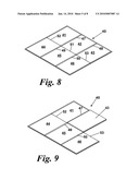 Six fold game board and method of folding game board diagram and image