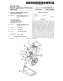 DEVICE AND METHOD FOR ADJUSTING A WHEELCHAIR LEG REST diagram and image