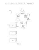 RFID WIRELESS SCANNING SYSTEM FOR NON-RFID MOBILE DEVICES, AND RELATED OPERATING METHODS diagram and image