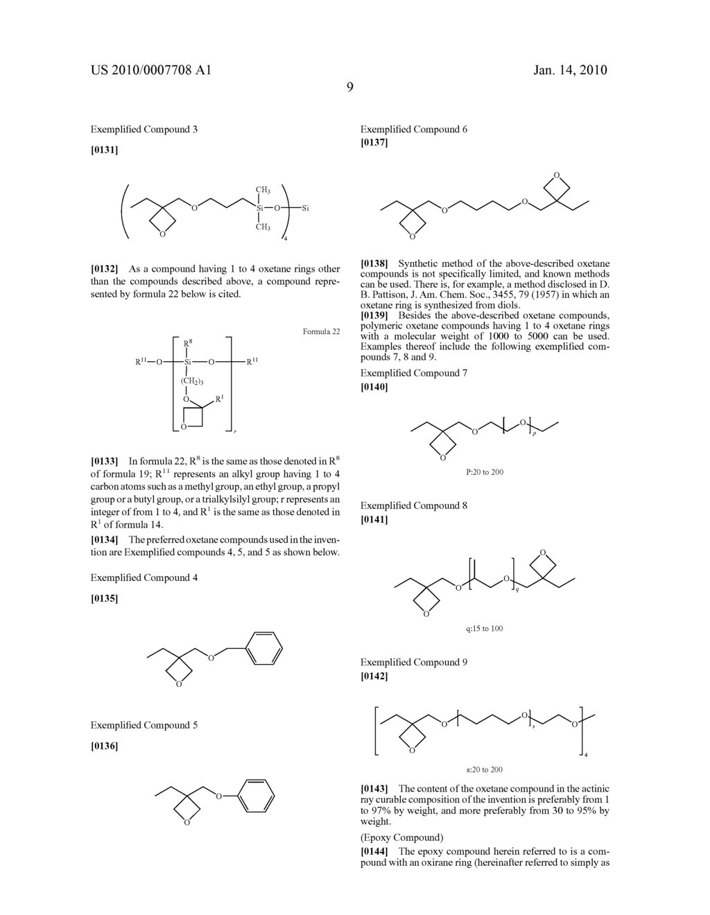 ACTINIC RAY CURABLE COMPOSITION, ACTINIC RAY CURABLE INK, IMAGE FORMATION METHOD EMPLOYING IT, AND INK-JET RECORDING APPARATUS - diagram, schematic, and image 12