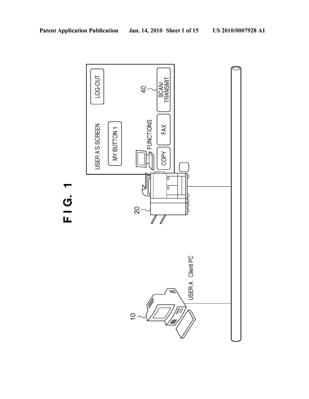 INFORMATION PROCESSING APPARATUS, IMAGE INPUT APPARATUS, DOCUMENT DISTRIBUTION SYSTEM, AND CONTROL METHOD THEREFOR - diagram, schematic, and image 02