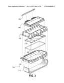 PROTECTIVE ENCLOSURE FOR ELECTRONIC DEVICE diagram and image